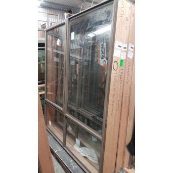 Aluminium Window Awning 2130mm H x 1800mm W single glazed Jasper